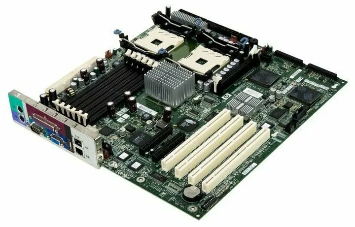 Материнская плата Hewlett-Packard Systemboard (mother board) for ML350G4p (390546-001, 384162-501) Материнская плата Hewlett-Packard Systemboard (mother board) for ML350G4p (390546-001, 384162-501)