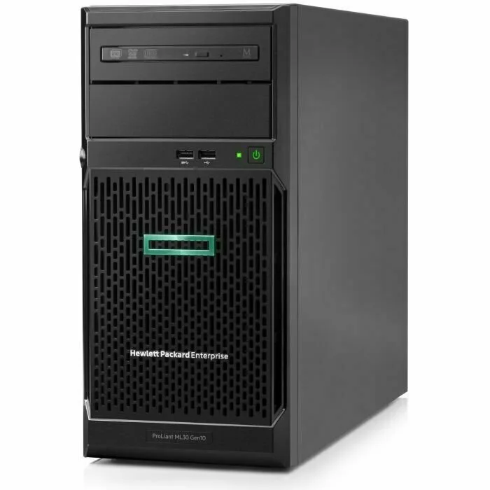 Сервер HPE ProLiant ML30 Gen10 (TWR/ 4U)/ Xeon E-2224/ 8GB/ 4x LFF (up 4, NHP)/ noODD/ Smart Array S100i/ 2x 1GbE/ 1x 350W (up 1) (P16926-421) Сервер HPE ProLiant ML30 Gen10 (TWR/ 4U)/ Xeon E-2224/ 8GB/ 4x LFF (up 4, NHP)/ noODD/ Smart Array S100i/ 2x 1GbE/ 1x 350W (up 1) (P16926-421)
