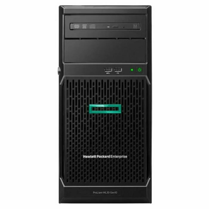 Сервер HPE ProLiant ML30 Gen10 (TWR/ 4U)/ Xeon E-2224/ 8GB/ 4x LFF (up 4, NHP)/ noODD/ Smart Array S100i/ 2x 1GbE/ 1x 350W (up 1) (P16926-421) Сервер HPE ProLiant ML30 Gen10 (TWR/ 4U)/ Xeon E-2224/ 8GB/ 4x LFF (up 4, NHP)/ noODD/ Smart Array S100i/ 2x 1GbE/ 1x 350W (up 1) (P16926-421)