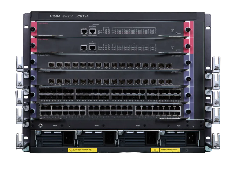 Коммутатор HPE FlexNetwork 10504 JC613A Коммутатор HPE FlexNetwork 10504 JC613A