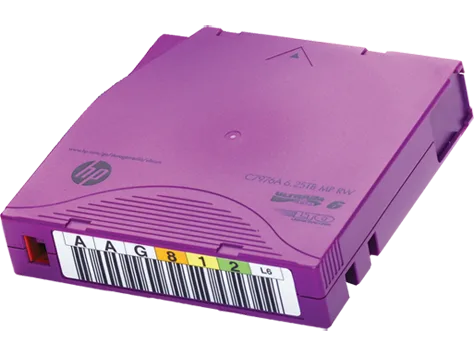 Картридж C7976A HP Ultrium LTO-6 Data cartridge, 6.25TB RW