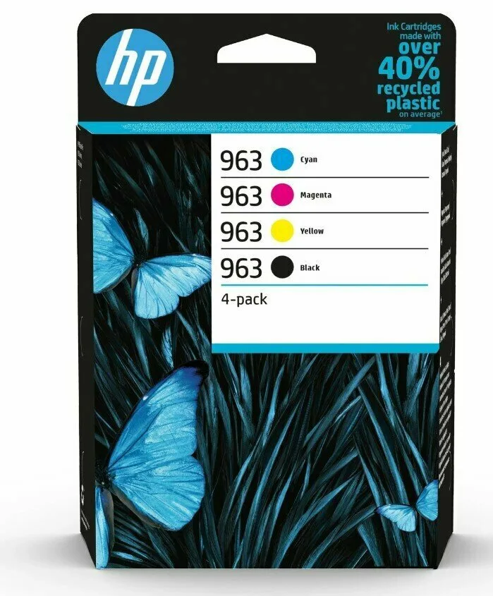 Картридж HP 963, набор 4 цвета (1000/700*3 стр) (6ZC70AE)