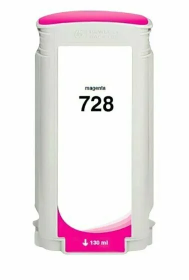 Картридж/ HP 728 Magenta для DesignJet T730/T830 130-ml (F9J66A) White Box With Chip (OC-F9J66A)