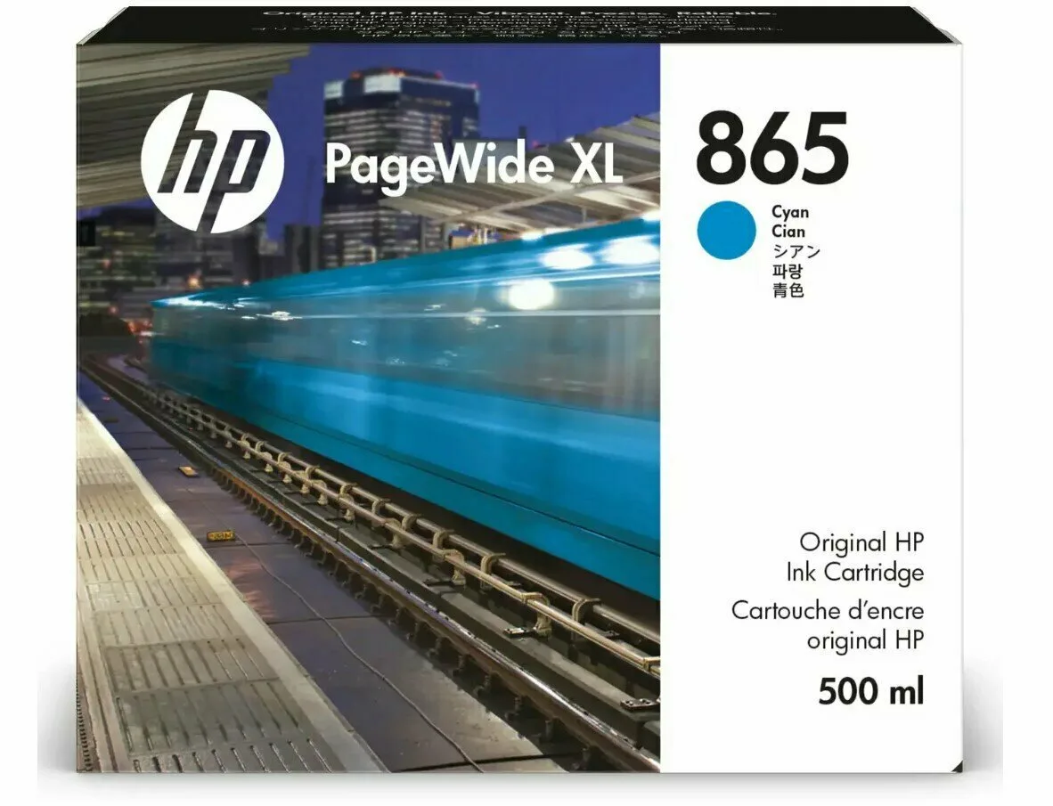 Картридж HP 865, голубой, 500 мл (3ED85A) Картридж HP 865, голубой, 500 мл (3ED85A)