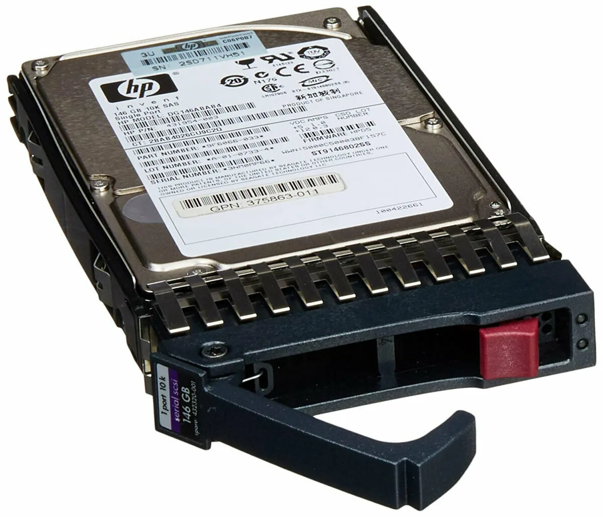 Жесткий диск HP 250-GB 7.2K 3.5 SATA NHP