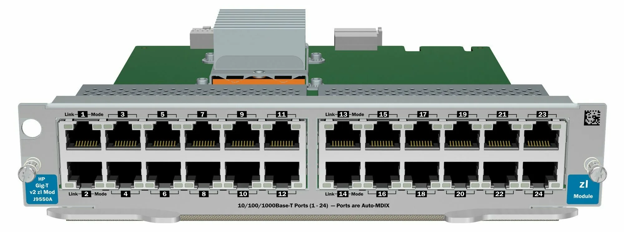 J9824A Сетевая карта HP 5406R-44G-PoE+/4SFP (No PSU) v2 zl2 Switch