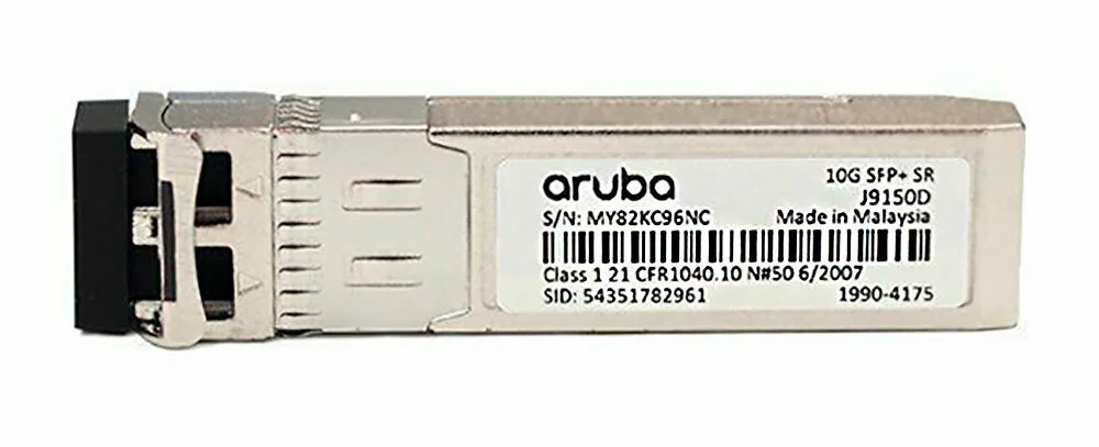 J9153-61101 Сетевая карта HP Aruba 10-G SFP+ LC ER SMF Transceiver J9153-61101 Сетевая карта HP Aruba 10-G SFP+ LC ER SMF Transceiver