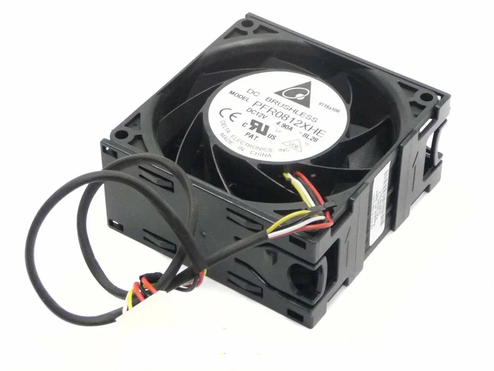 Вентилятор HP (Delta) Brushless 4,9A 12v 13300 об/мин 134,3CFM 71,5dB 80x80x38mm для Z6000G6 SL160zG5(576898-001)