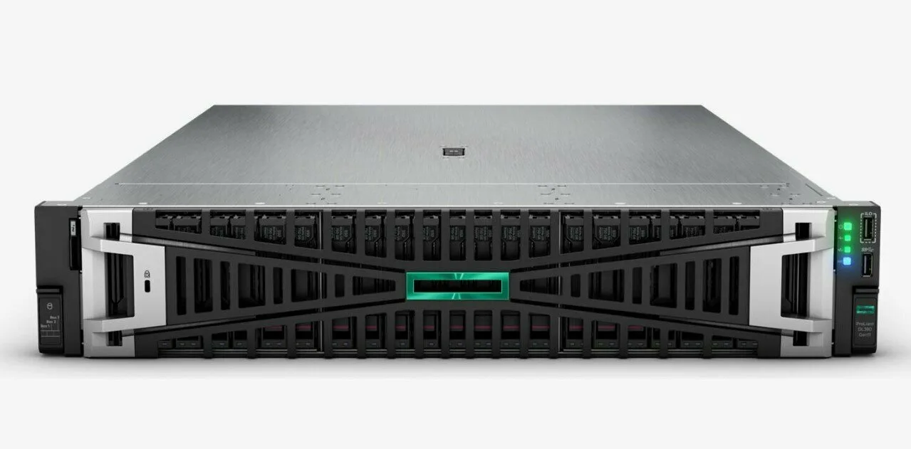 Сервер HPE ProLiant DL385 Gen11 48SFF CTO Svr Модель P57844-B21 Сервер HPE ProLiant DL385 Gen11 48SFF CTO Svr Модель P57844-B21