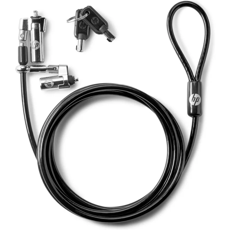 Кабель HP с двумя замками Dual Head Keyed Cable Lock (T1A64AA)