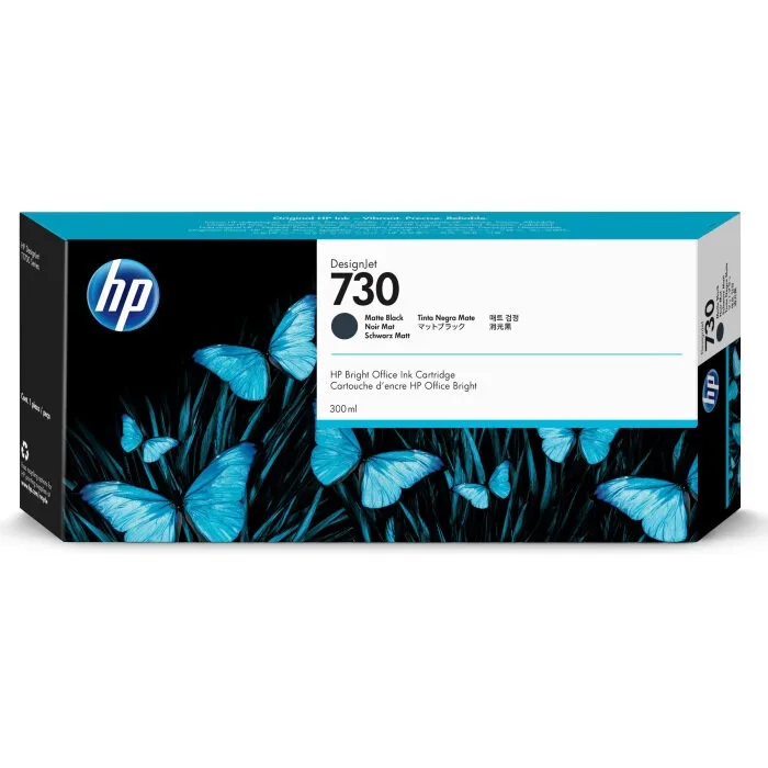 Струйный картридж HP 730 для HP DesignJet, 300 мл, черный матовый (P2V71A) Струйный картридж HP 730 для HP DesignJet, 300 мл, черный матовый (P2V71A)