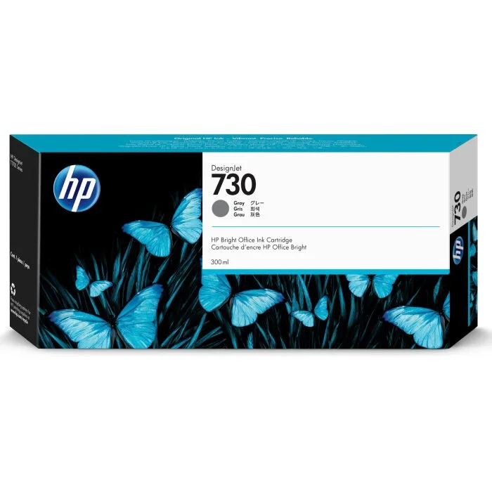 Струйный картридж HP 730 для HP DesignJet, 300 мл, серый (P2V72A)