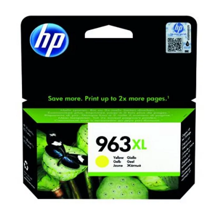 Картридж HP 963XL увеличенной ёмкости (1600 стр) струйный желтый (3JA29AE)