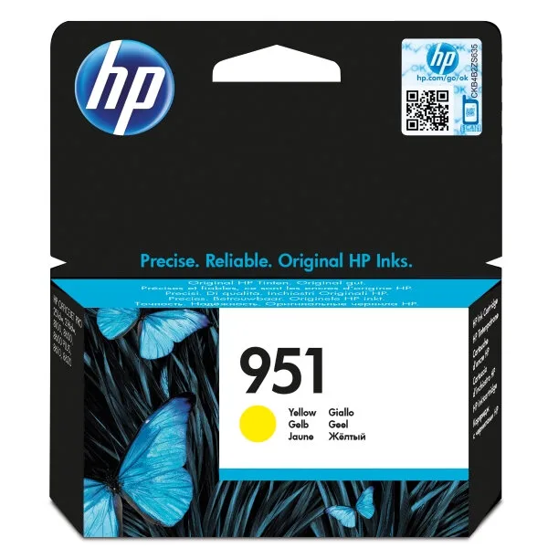 Картридж HP 951, желтый / 700 страниц (CN052AE) Картридж HP 951, желтый / 700 страниц (CN052AE)