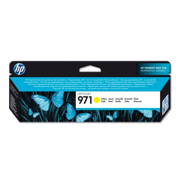 Картридж HP 971, Желтый / 2500 страниц (CN624AE) Картридж HP 971, Желтый / 2500 страниц (CN624AE)