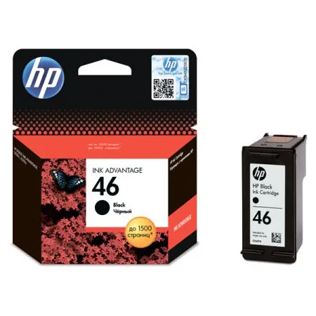 Картридж HP 46, Черный / 1500 страниц (CZ637AE) Картридж HP 46, Черный / 1500 страниц (CZ637AE)