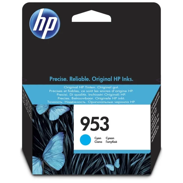 Картридж HP 953, Голубой/ 700 страниц (F6U12AE) Картридж HP 953, Голубой/ 700 страниц (F6U12AE)