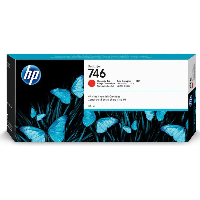 Картридж HP DesignJet 746, 300 мл, хроматический красный (P2V81A) Картридж HP DesignJet 746, 300 мл, хроматический красный (P2V81A)