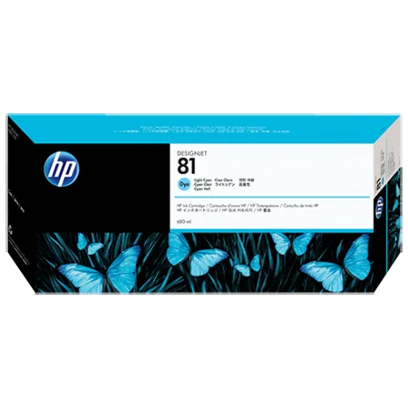 Картридж HP 81 Светло-голубой/ 680 мл (C4934A) Картридж HP 81 Светло-голубой/ 680 мл (C4934A)