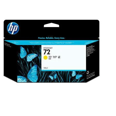 Картридж HP 72 Желтый/ 130 мл (C9373A)