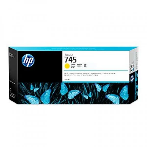Картридж HP 745, Желтый для HP DesignJet, 300ml (F9K02A) Картридж HP 745, Желтый для HP DesignJet, 300ml (F9K02A)