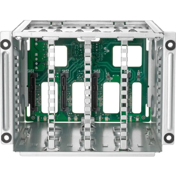 Дисковый отсек HPE 4LFF Midplane SAS/SATA HDD Kit (для DL38X Gen10, без вент.) (826686-B21)