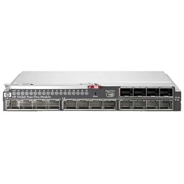 Модуль сквозного подключения HPE для BladeSystem c-Class, 10GbE Ethernet (854194-B21) Модуль сквозного подключения HPE для BladeSystem c-Class, 10GbE Ethernet (854194-B21)