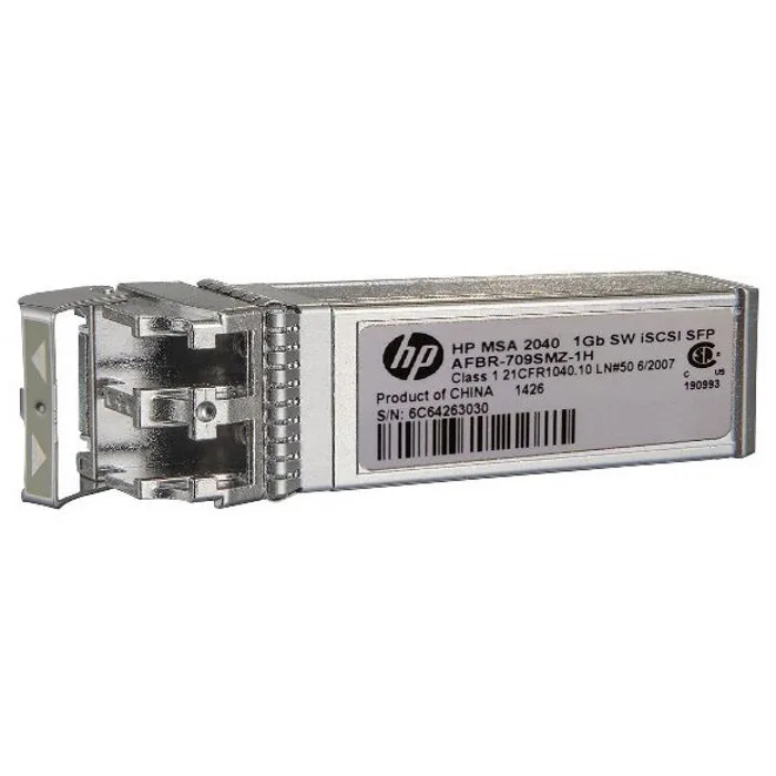 Трансивер HPE MSA 1 Гбит/с, RJ-45/ iSCSI, SFP+ коротковолновый (4 шт./уп) (C8S75B)