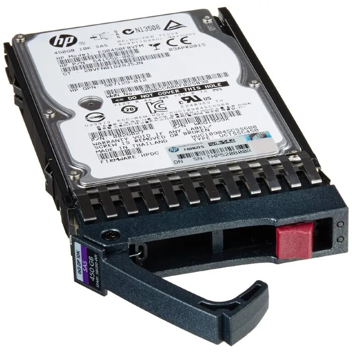 Жёсткий диск 450 Гб SAS SFF HDD, 10K RPM, HS (581310-001)