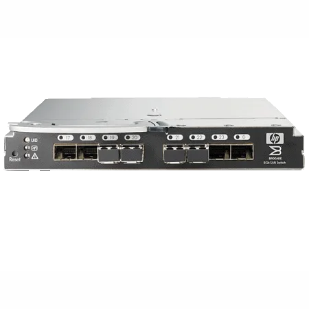 HP BladeSystem Brocade 8/ 12c SAN Switch (8+16 ports) (8 external SFP slots, incl 2x8Gb LC SW SFP, 12 ports enabled for any combination (int and ext), rep. AJ820A (AJ820B) HP BladeSystem Brocade 8/ 12c SAN Switch (8+16 ports) (8 external SFP slots, incl 2x8Gb LC SW SFP, 12 ports enabled for any combination (int and ext), rep. AJ820A (AJ820B)