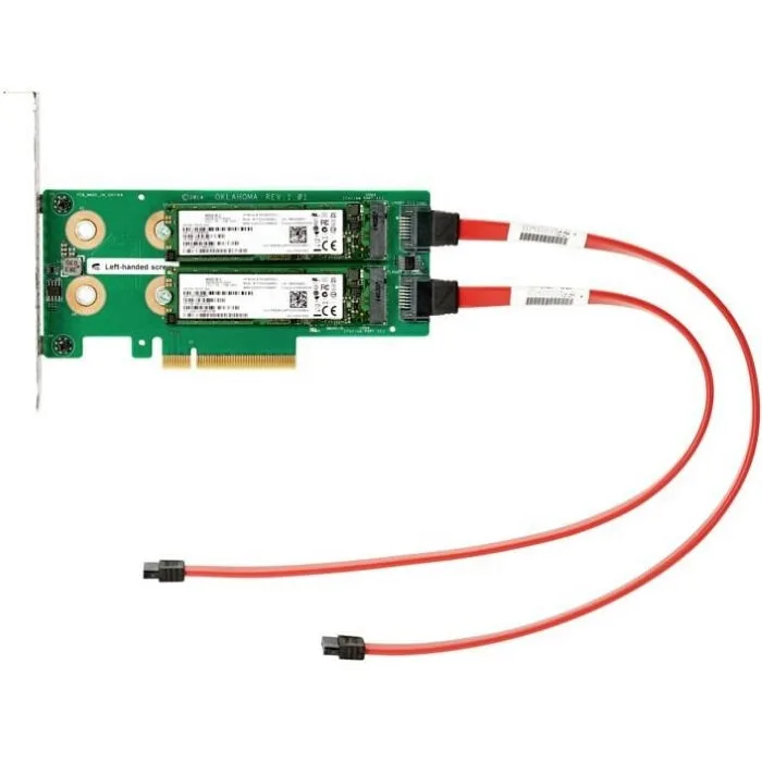 Комплект расширения HPE SATA M.2 Kit половинной высоты/длины (878783-B21) Комплект расширения HPE SATA M.2 Kit половинной высоты/длины (878783-B21)