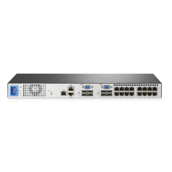 Консольный переключатель HP 0x2x16 G3 KVM Console Switch (AF652A) Консольный переключатель HP 0x2x16 G3 KVM Console Switch (AF652A)
