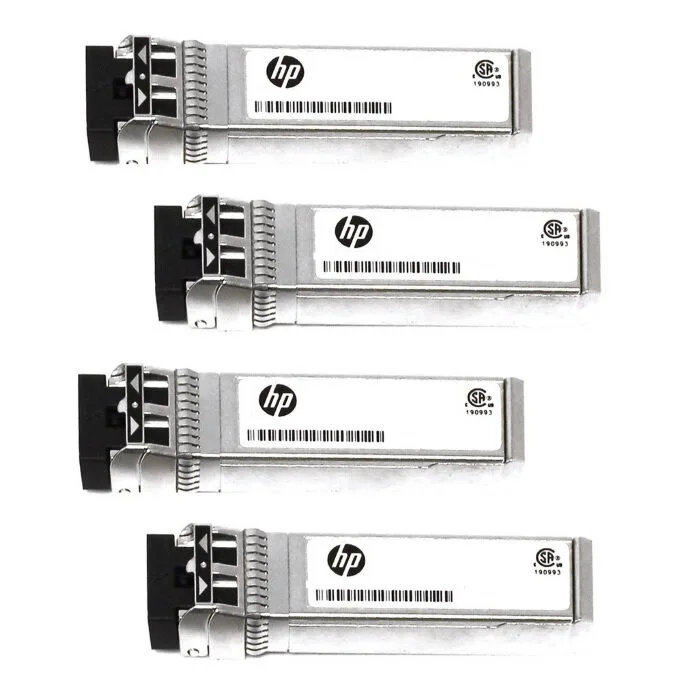 Трансивер HPE MSA, 16 Гбит/с, Fibre Channel, SFP+, коротковолновый, 4 шт. (для MSA2050/2052) (Q1J00A, Q1J01A, Q1J02A, Q1J03A) (C8R24B)
