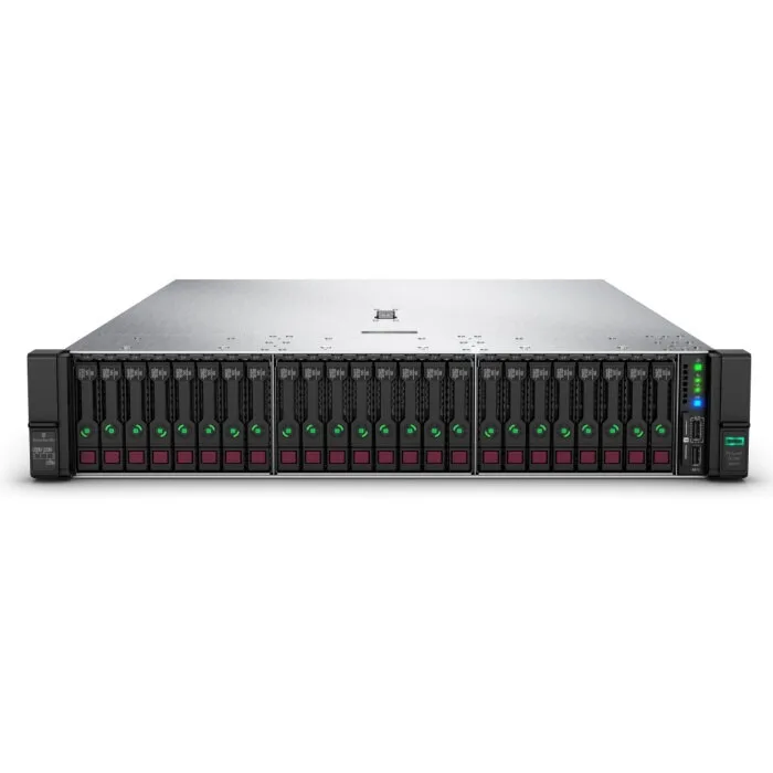 Сервер HPE Proliant DL380 Gen10/ 2x Xeon Gold 5118/ 64GB/ P408i-aFBWC(2Gb/ RAID 0/1/10/5/50/6/60)/ noHDD(8/24+6up) SFF/ DVD-RW/ iLOadv/ 6HP Fans/ 4x 1GbEth/ 2x10/25Gb SFP/ EasyRK+CMA/ 2x 800W (826566-B21) Сервер HPE Proliant DL380 Gen10/ 2x Xeon Gold 5118/ 64GB/ P408i-aFBWC(2Gb/ RAID 0/1/10/5/50/6/60)/ noHDD(8/24+6up) SFF/ DVD-RW/ iLOadv/ 6HP Fans/ 4x 1GbEth/ 2x10/25Gb SFP/ EasyRK+CMA/ 2x 800W (826566-B21)