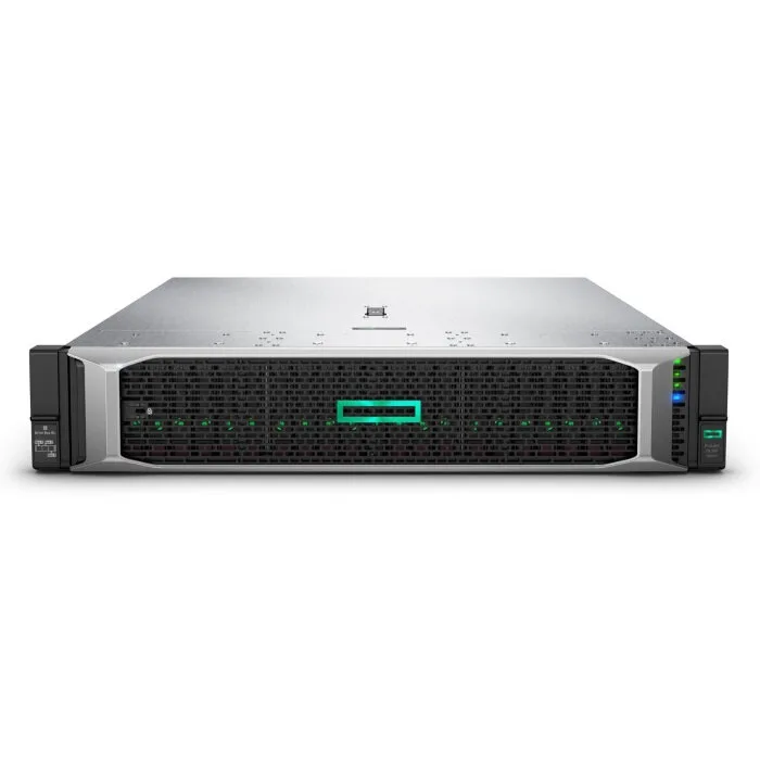 Сервер HPE Proliant DL380 Gen10/ 2x Xeon Gold 6130/ 64GB/ P408i-aFBWC (2GB/ RAID 0/1/10/5/50/6/60)/ noHDD (8/24+6up) SFF/ DVD-RW/ iLOadv/ 6 HP Fans/ 4x 1GbE/ 2x 10/25 Gb 640SFP/ EasyRK+CMA/ 2x 800W (826567-B21) Сервер HPE Proliant DL380 Gen10/ 2x Xeon Gold 6130/ 64GB/ P408i-aFBWC (2GB/ RAID 0/1/10/5/50/6/60)/ noHDD (8/24+6up) SFF/ DVD-RW/ iLOadv/ 6 HP Fans/ 4x 1GbE/ 2x 10/25 Gb 640SFP/ EasyRK+CMA/ 2x 800W (826567-B21)