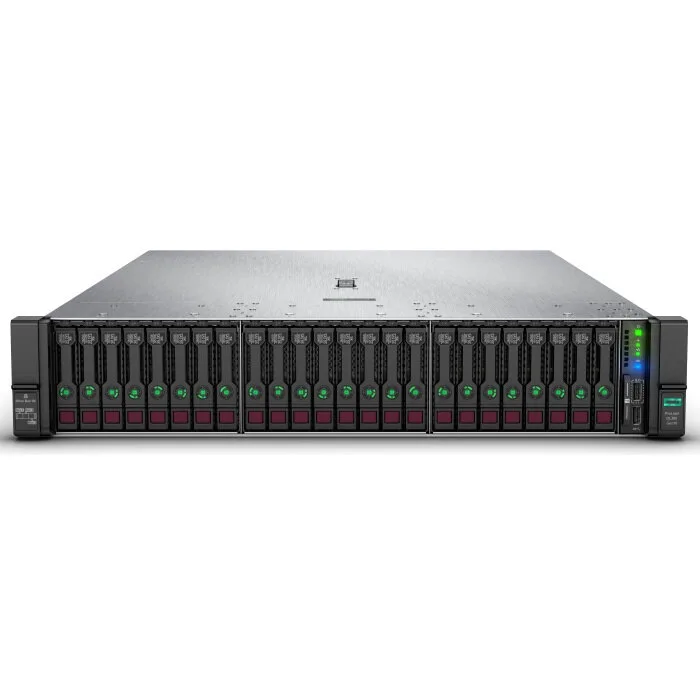 Сервер HPE Proliant DL385 Gen10/ AMD EPYC 7401/ 32GB/ P408i-aFBWC+Exp (2Gb/RAID 0/1/10/5/50/6/60)/ noHDD(24/ up+6) SFF/ noODD/ iLOstd/ 6HP Fans/ 4x1 GbE/ EasyRK + CMA/ 1x 800w (878720-B21) Сервер HPE Proliant DL385 Gen10/ AMD EPYC 7401/ 32GB/ P408i-aFBWC+Exp (2Gb/RAID 0/1/10/5/50/6/60)/ noHDD(24/ up+6) SFF/ noODD/ iLOstd/ 6HP Fans/ 4x1 GbE/ EasyRK + CMA/ 1x 800w (878720-B21)
