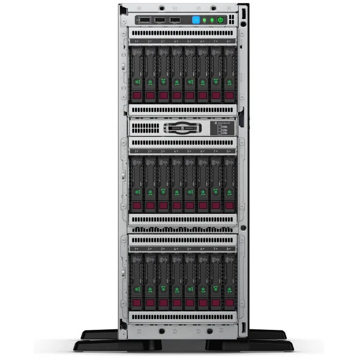 Сервер HPE ProLiant ML350 Gen10/ Xeon Silver 4110/ 16GB/ P408i-aFBWC 2Gb/ noHDD (8/24up) SFF/ noODD/ iLOstd/ 2 NHP Fans/ 4x 1GbEth/ 1x 800W (2up) (877621-421) Сервер HPE ProLiant ML350 Gen10/ Xeon Silver 4110/ 16GB/ P408i-aFBWC 2Gb/ noHDD (8/24up) SFF/ noODD/ iLOstd/ 2 NHP Fans/ 4x 1GbEth/ 1x 800W (2up) (877621-421)