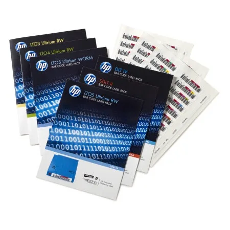 Комплект наклеек HP Ultrium6 6,25Tb bar code label pack (100 data + 10 cleaning) (Q2013A) Комплект наклеек HP Ultrium6 6,25Tb bar code label pack (100 data + 10 cleaning) (Q2013A)