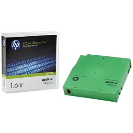 Дата картридж HP Ultrium LTO4 data cartridge,1.6TB RW (C7974A) Дата картридж HP Ultrium LTO4 data cartridge,1.6TB RW (C7974A)