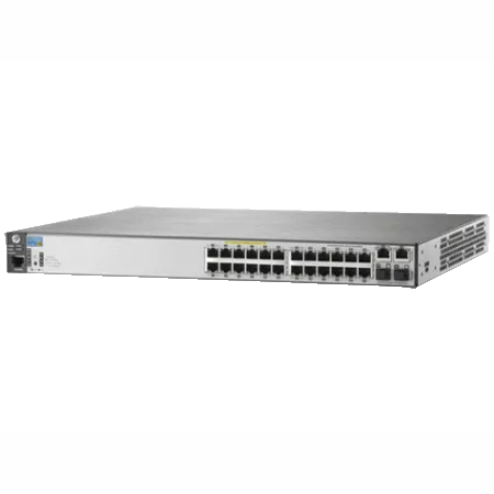 Коммутатор HP 2620-24-PoE+ Switch (24x10/ 100 PoE+, 2x10/100/1000, 2xSFP, managed L3 static, virtual stacking, PoE 382W, 19 Коммутатор HP 2620-24-PoE+ Switch (24x10/ 100 PoE+, 2x10/100/1000, 2xSFP, managed L3 static, virtual stacking, PoE 382W, 19