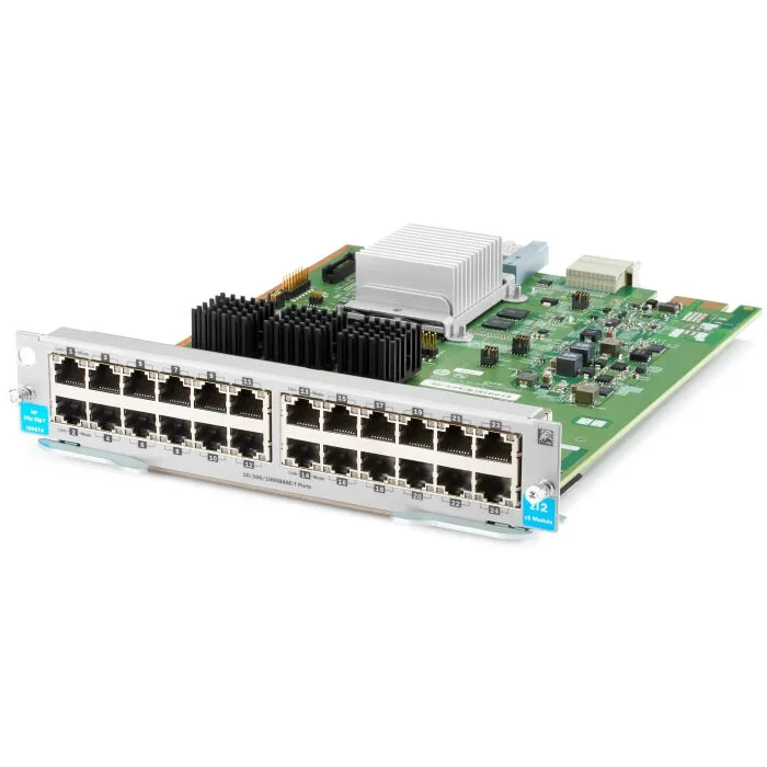 Модуль HPE Aruba 24p 10/100/1000BASE-T v3 zl2 (J9987A) Модуль HPE Aruba 24p 10/100/1000BASE-T v3 zl2 (J9987A)