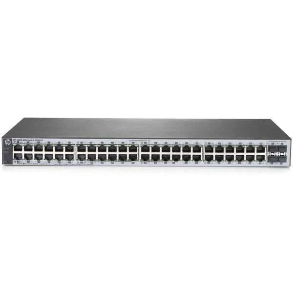 Коммутатор HP 1820-48G Switch (48 ports 10/ 100/ 1000 + 4 SFP, WEB-managed, fanless) (J9981A#ABB) Коммутатор HP 1820-48G Switch (48 ports 10/ 100/ 1000 + 4 SFP, WEB-managed, fanless) (J9981A#ABB)