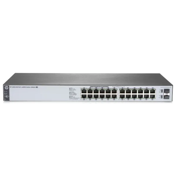 Коммутатор HP 1820-24G-PoE+ (185W) Switch (12 ports 10/ 100/ 1000 + 12 ports 10/ 100/ 1000 PoE+ + 2 SFP, WEB-managed) (J9983A#ABB) Коммутатор HP 1820-24G-PoE+ (185W) Switch (12 ports 10/ 100/ 1000 + 12 ports 10/ 100/ 1000 PoE+ + 2 SFP, WEB-managed) (J9983A#ABB)