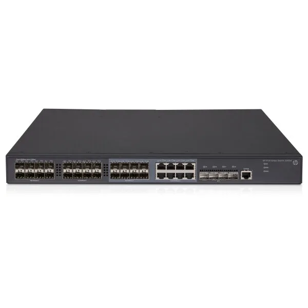 Коммутатор HP 5130-24G-SFP-4SFP+ EI Switch (16x100/1000 SFP + 8x100/1000 SFP or RJ-45 + 4x1/10G SFP+, Managed static L3, Stacking, IRF, 2 p/s slots, no p/s incl, 19') (JG933A) Коммутатор HP 5130-24G-SFP-4SFP+ EI Switch (16x100/1000 SFP + 8x100/1000 SFP or RJ-45 + 4x1/10G SFP+, Managed static L3, Stacking, IRF, 2 p/s slots, no p/s incl, 19') (JG933A)