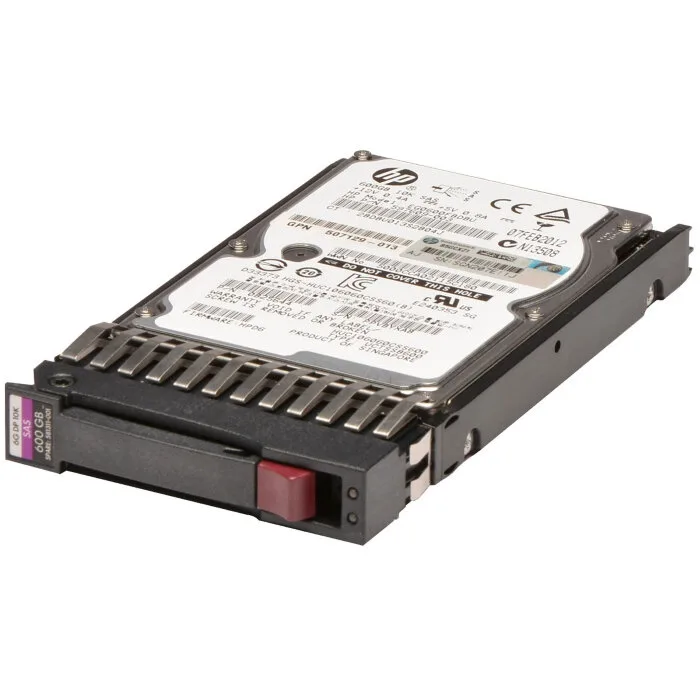 Жесткий диск для серверов HPE 600GB SFF, SAS, 10K, 6G (для M6625) 613922-001B
