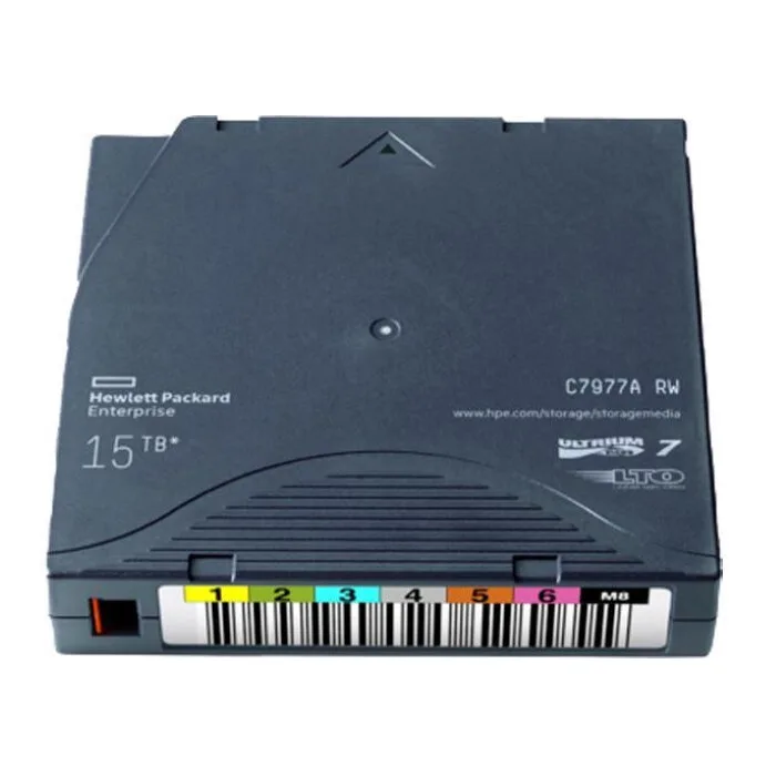 Этикетки со штрихкодом для картриджей HPE LTO-7 Ultrium, тип M, RW (Q2016A)