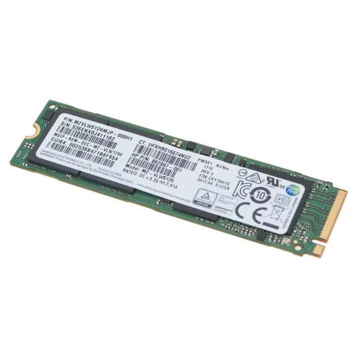 Твердотельный накопитель HP 512 Гб NVMe TLC M.2 (X8U75AA)