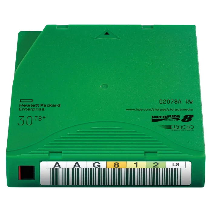 Комплект из 20 картриджей данных HPE LTO-8 Ultrium, 30 Тб, RW (20x Q2078L) (Q2078AN) Комплект из 20 картриджей данных HPE LTO-8 Ultrium, 30 Тб, RW (20x Q2078L) (Q2078AN)